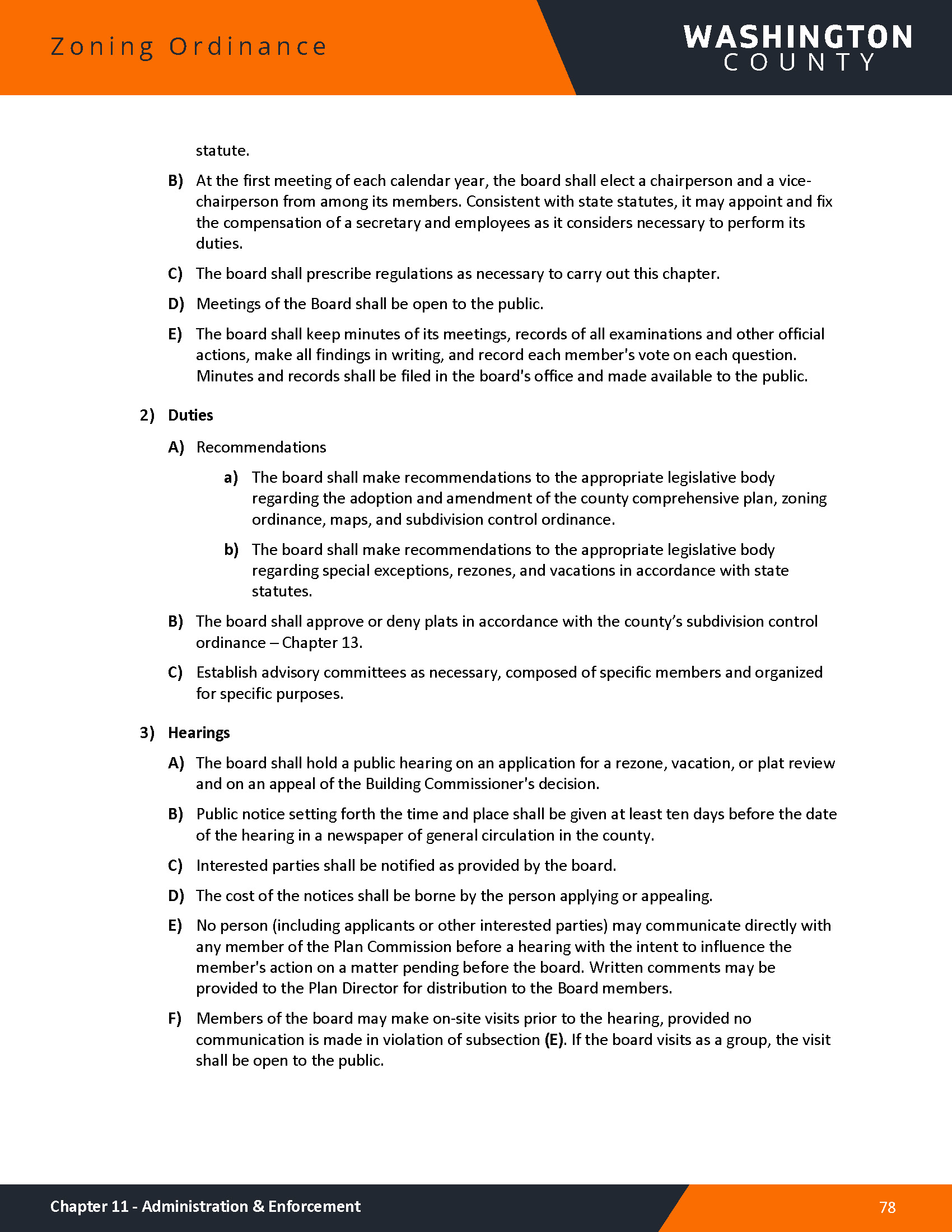 Washington County Zoning Ordinance1 12 25 Page 083